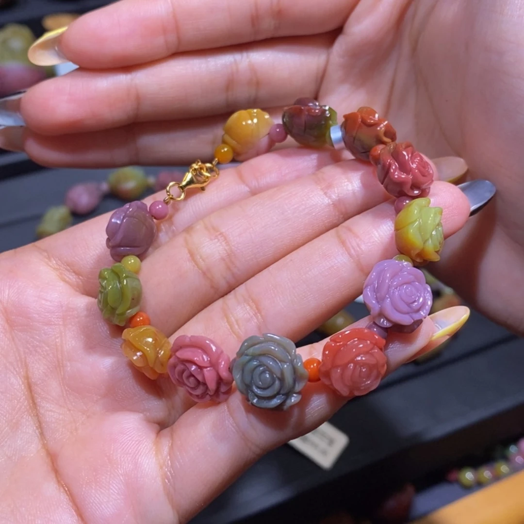 【闪购商品】玛瑙/玉髓手串未镶嵌盐源玛瑙