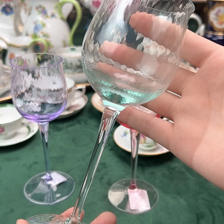 梅森摩瑟联名水晶红酒杯青色