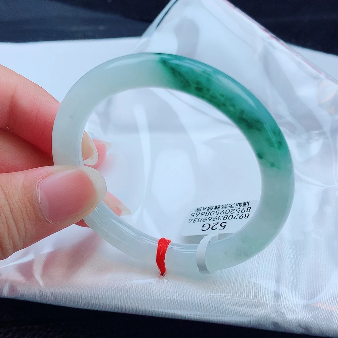 翡翠未镶嵌手镯天然缅甸翡翠A货手镯
