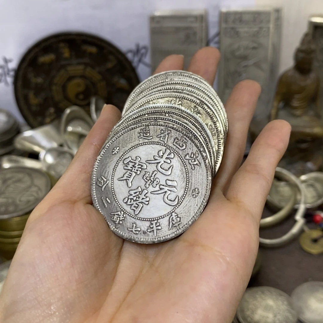 金属勇**前复古工艺品龙洋