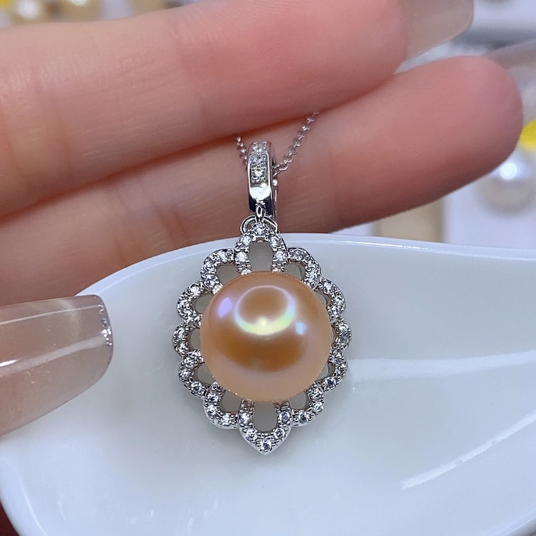 颈饰合金淡水珍珠11➕