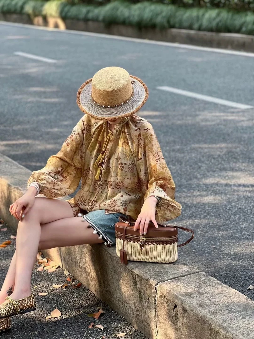 【JINJIN】2025春夏:深圳小众设计款上衣（7826）NO退NO换