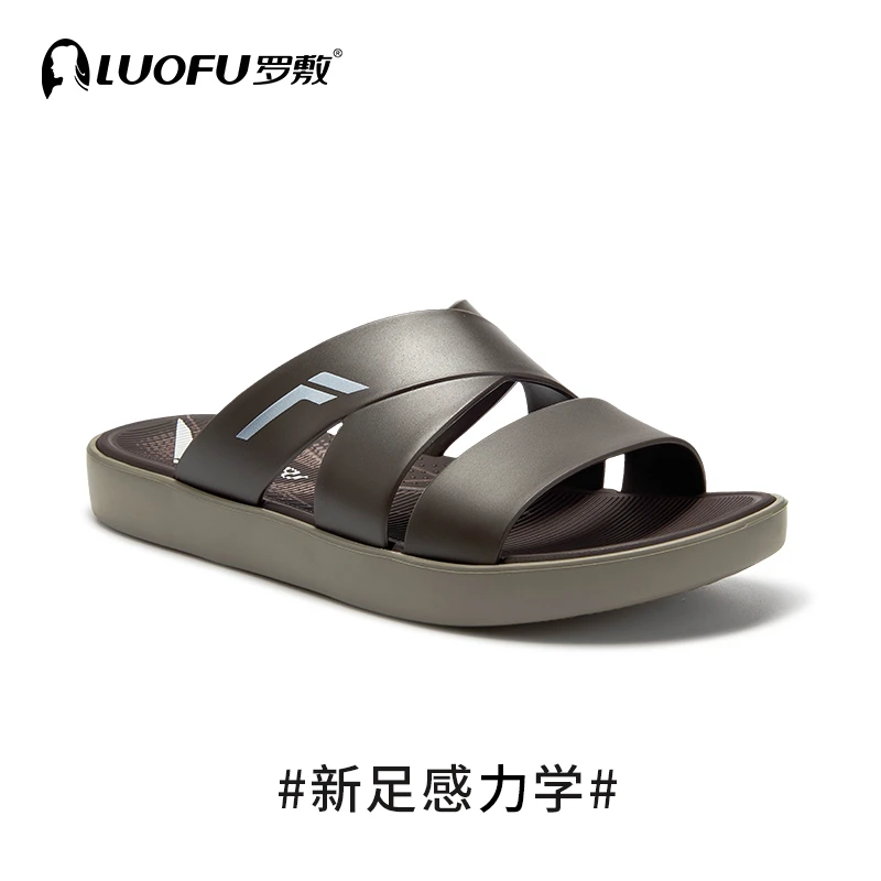 LUOFU罗敷拖鞋男士新款夏天防水防滑软弹居家洗澡外穿休闲凉鞋
