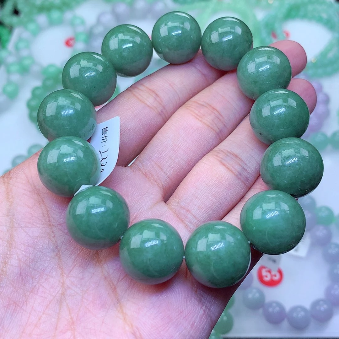 翡翠未镶嵌毛衣链