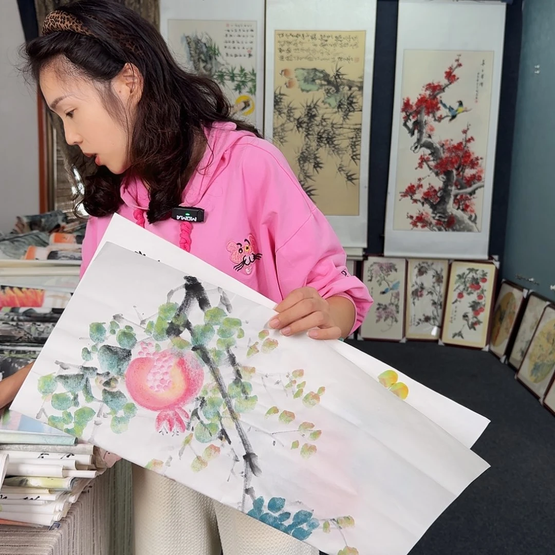 纯手绘的好看作品