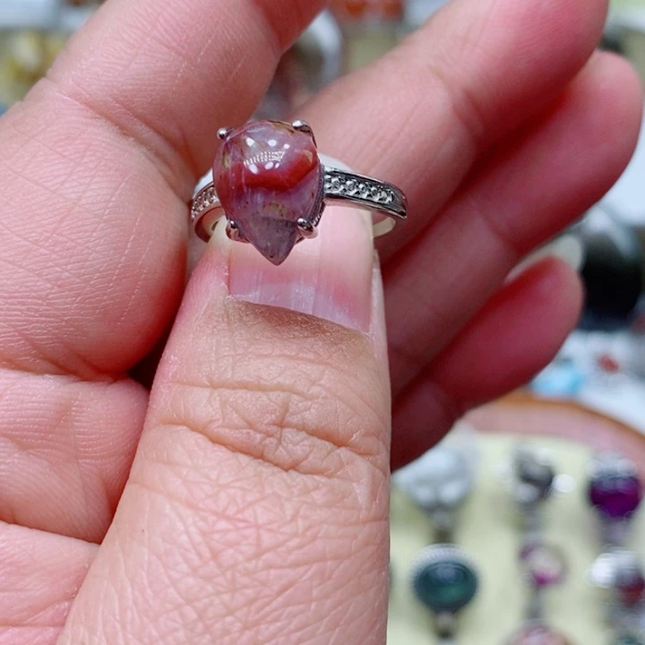 水晶戒指未镶嵌水晶