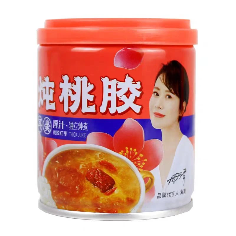 鲜炖桃胶银耳羹厚汁