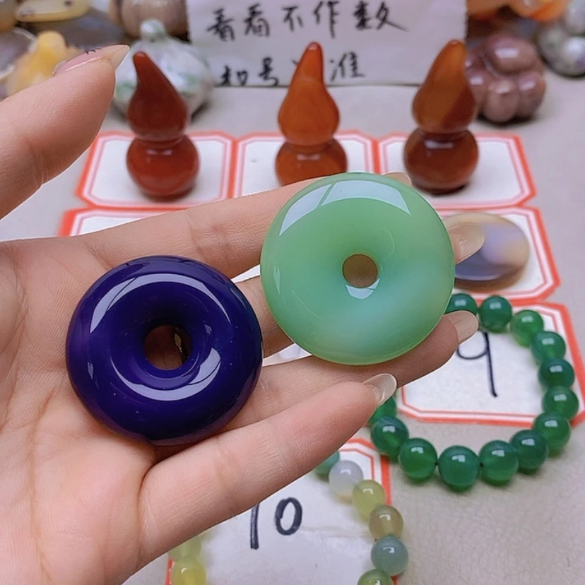 【闪购商品】未镶嵌玛瑙/玉髓珠宝半成品野*?