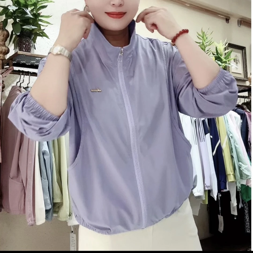 女款355款立领时尚防晒衣