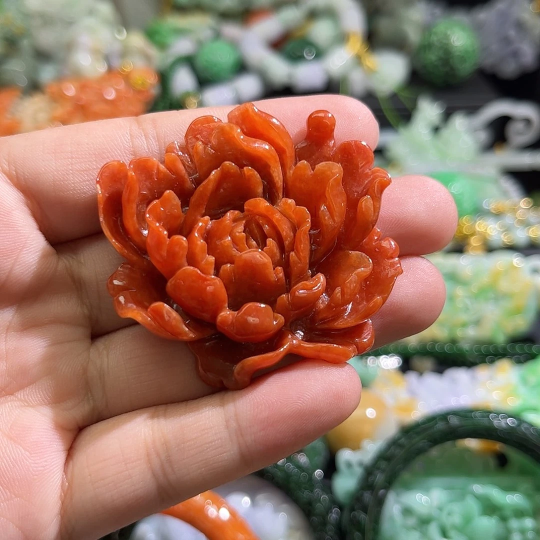 米***六翡翠未镶嵌颈饰待编织