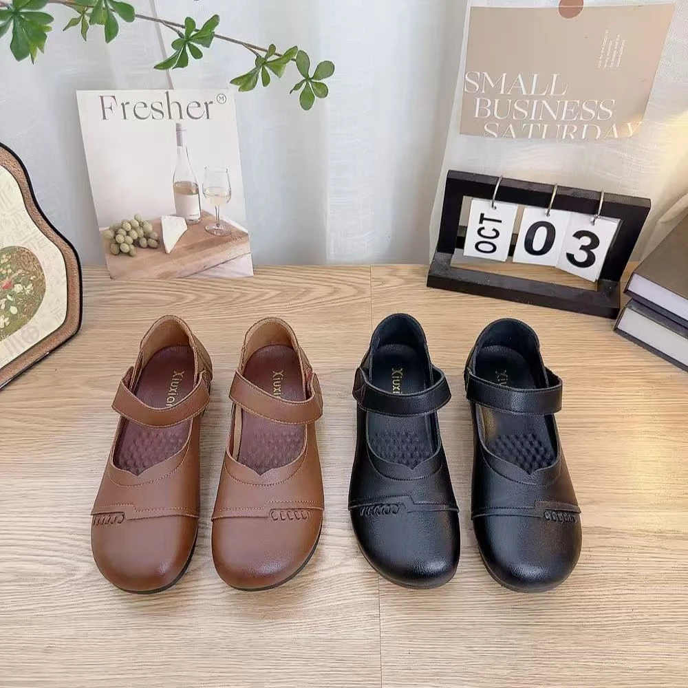 C2502纯色软底百搭单鞋仓