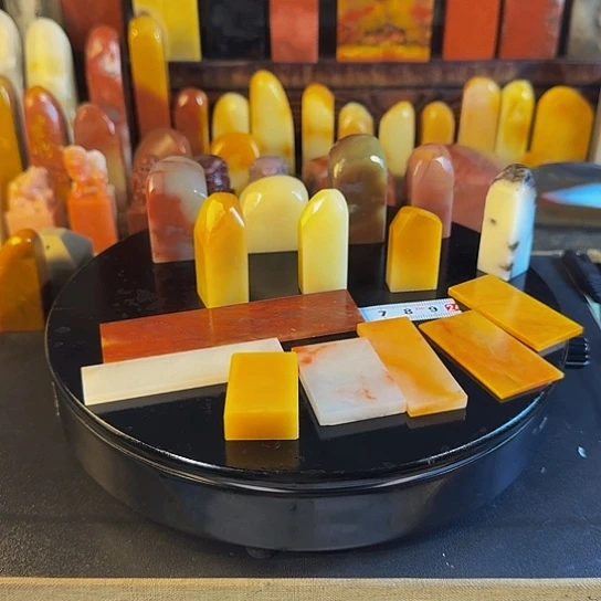 寿山石印石逐*寿山石印石