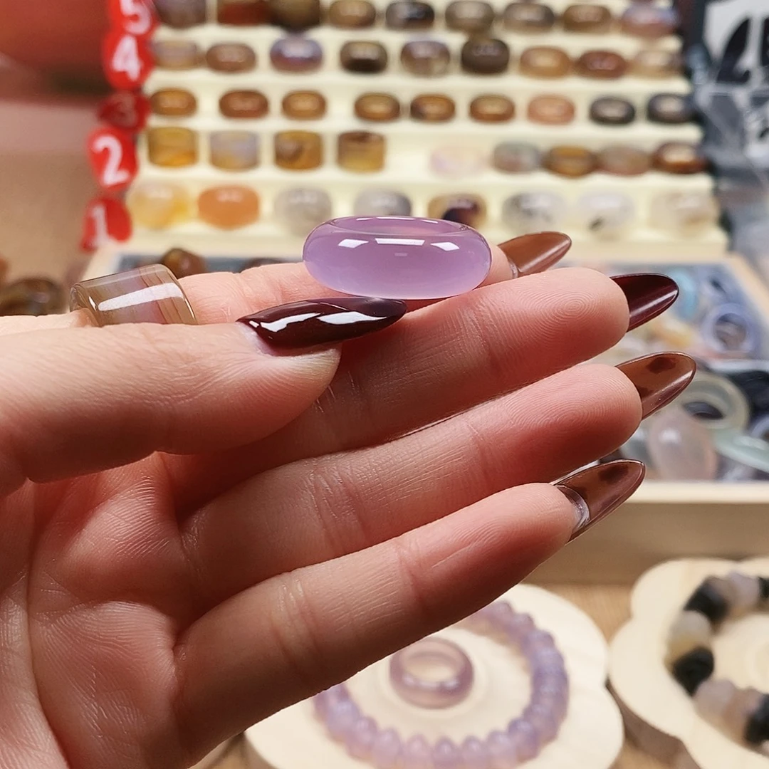 素***❀玛瑙/玉髓未镶嵌戒指