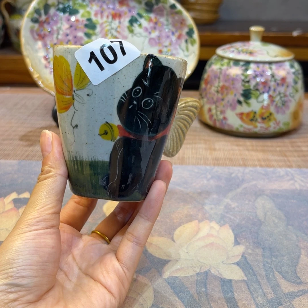 瓷片莎****萌景德镇手工制作