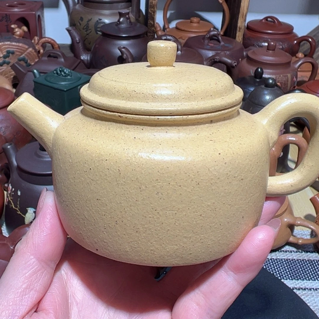 茶壶紫砂壶口小裂150