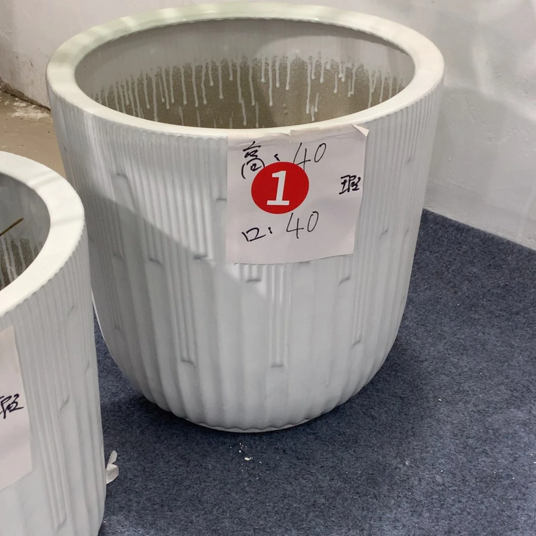 高温陶瓷花盆微瑕