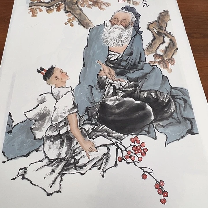 国画书画作品多次