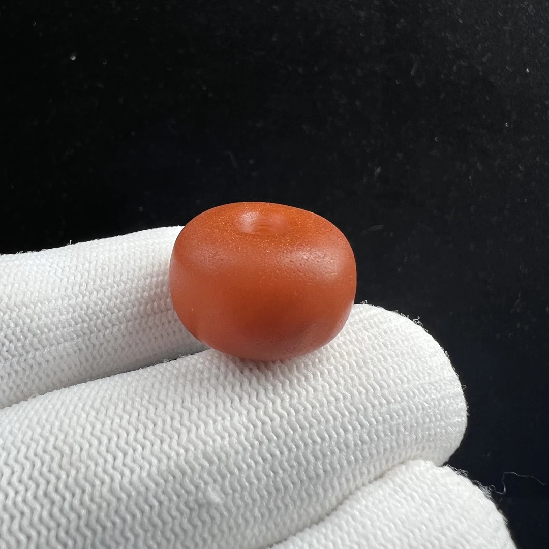 A1923天然蜜蜡墩子19.5*12.7mm 支持鉴定 假一罚四