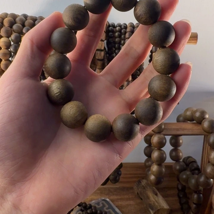 沉香圆珠单多样子发一