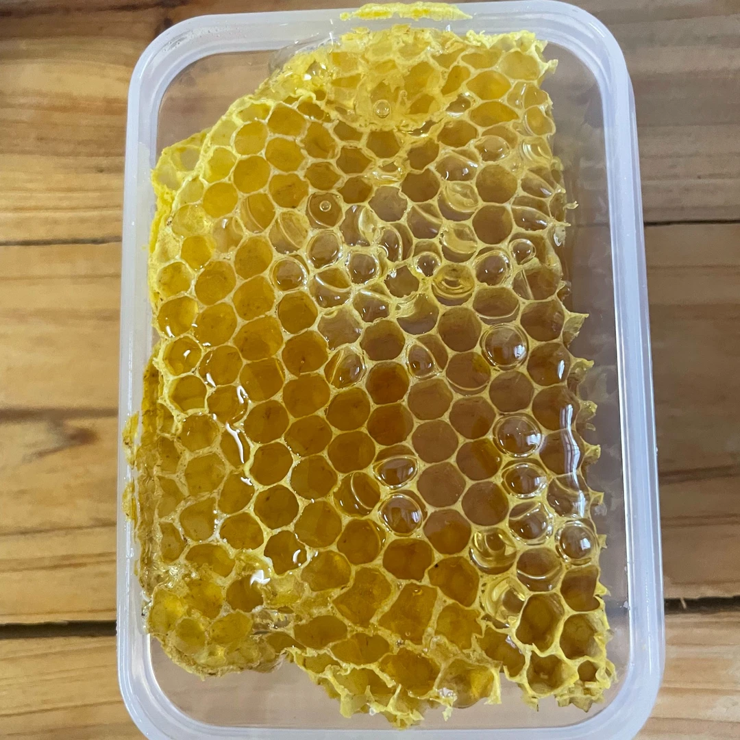 [少蜜的]百花蜂巢蜜120g可以嚼着吃蜂野山花自产蜂窝蜜