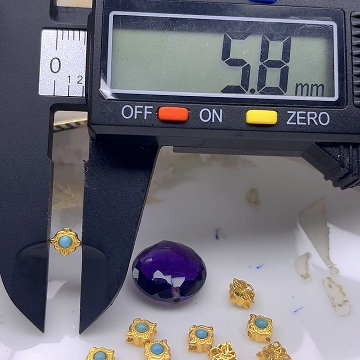 银S925镶嵌颈饰紫晶紫晶925镶嵌92