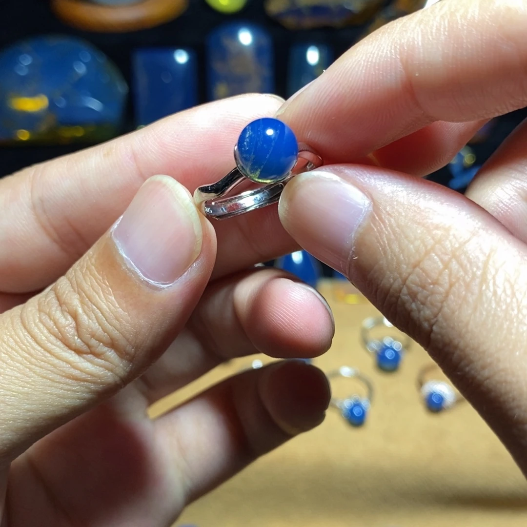 琥珀未镶嵌裸石多米尼加蓝珀