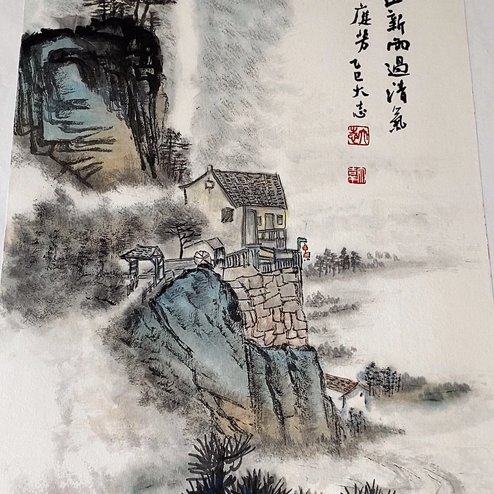 国画纯手绘写意国画作品