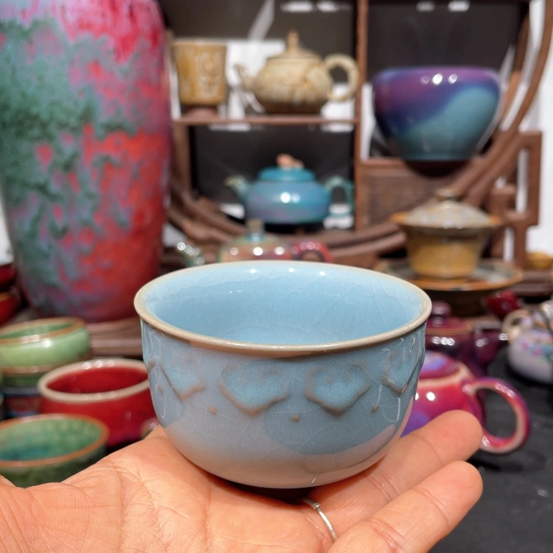 中国神后钧瓷茶器