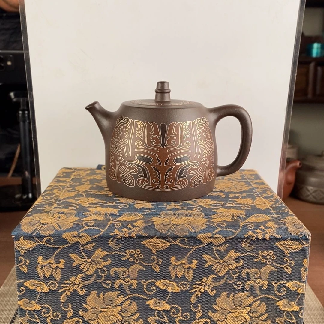 静***争茶壶紫砂宜兴紫砂工艺美术精品