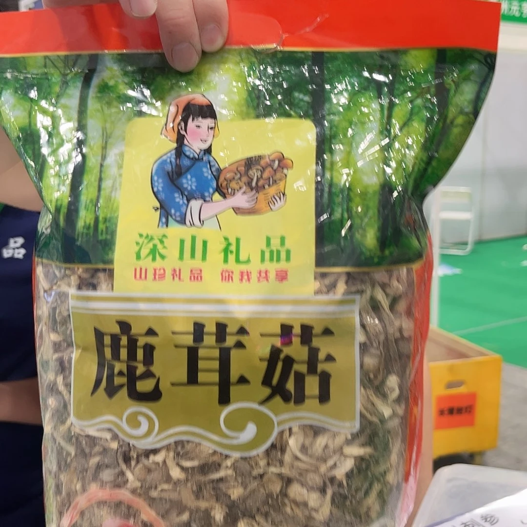 中国大陆头茬嫩芯鹿茸菇一斤装