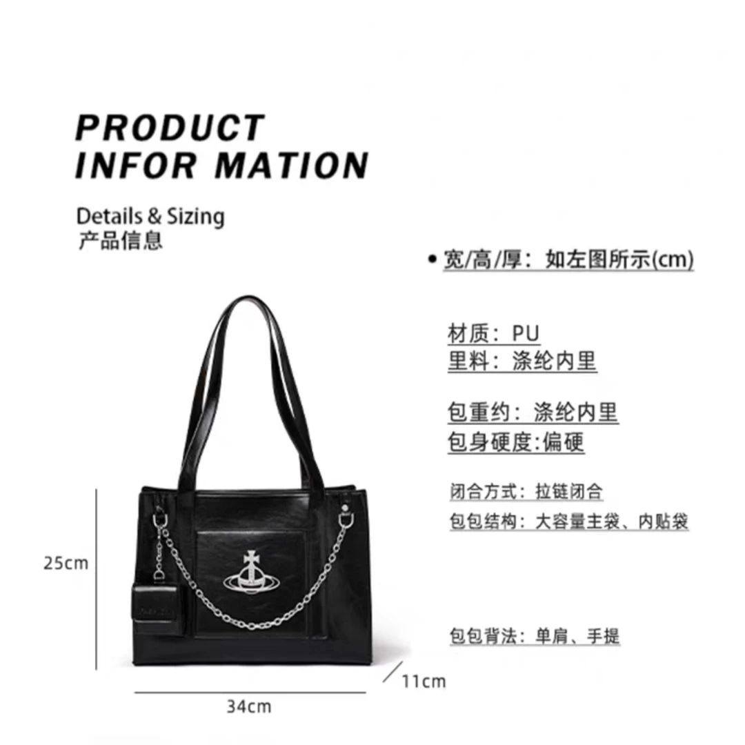 托特包复古磁扣单肩包touch包包斜跨轻奢拉链夏季布包休闲