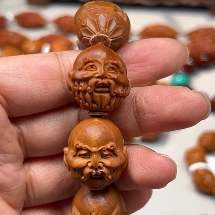 橄榄核手串/手链十八罗汉铁核2.1