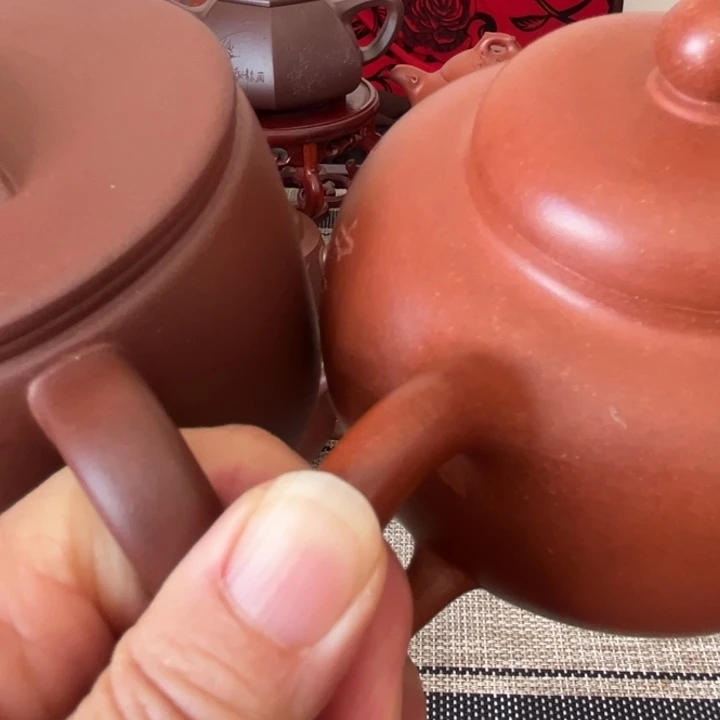 大***明茶壶底槽青2个壶作品