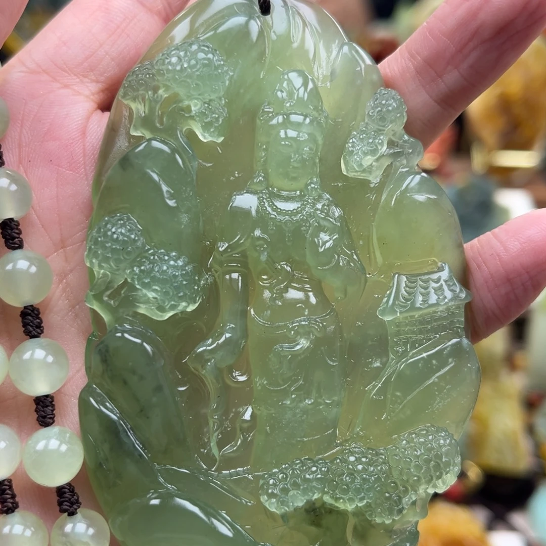 未镶嵌岫玉挂件挂件