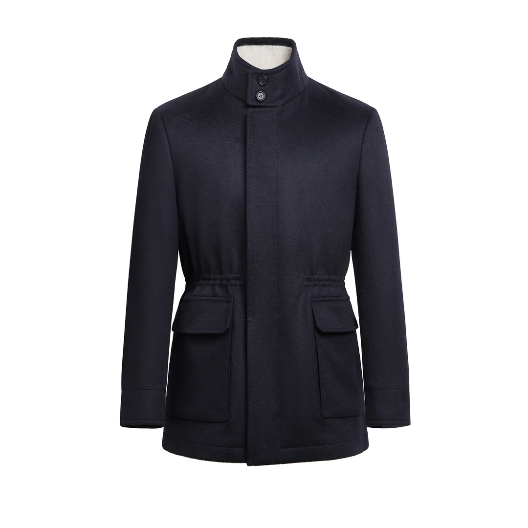 【意大利哥伦布羊绒】百分百桑蚕丝内衬驼绒内胆M65经典男装198327