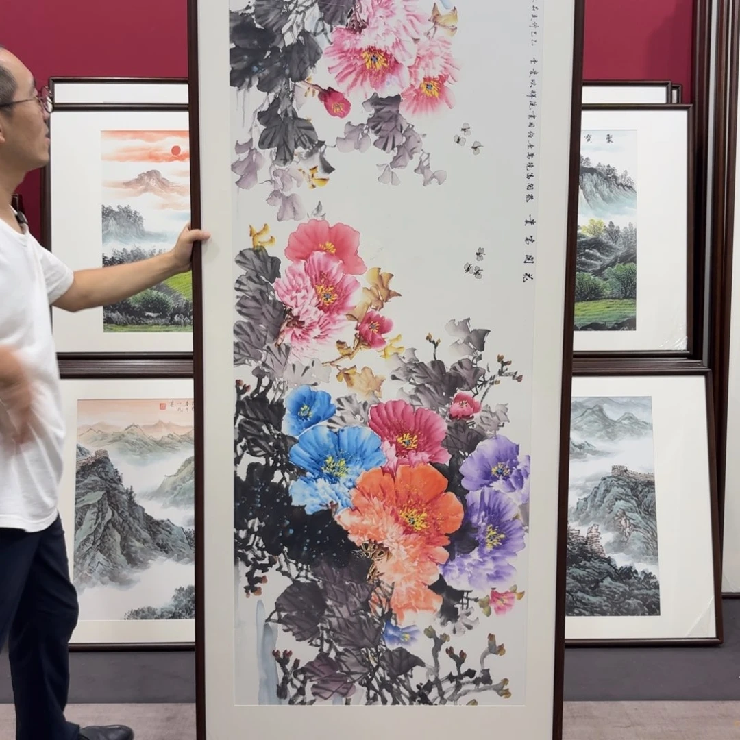 国画带框210/80尺寸