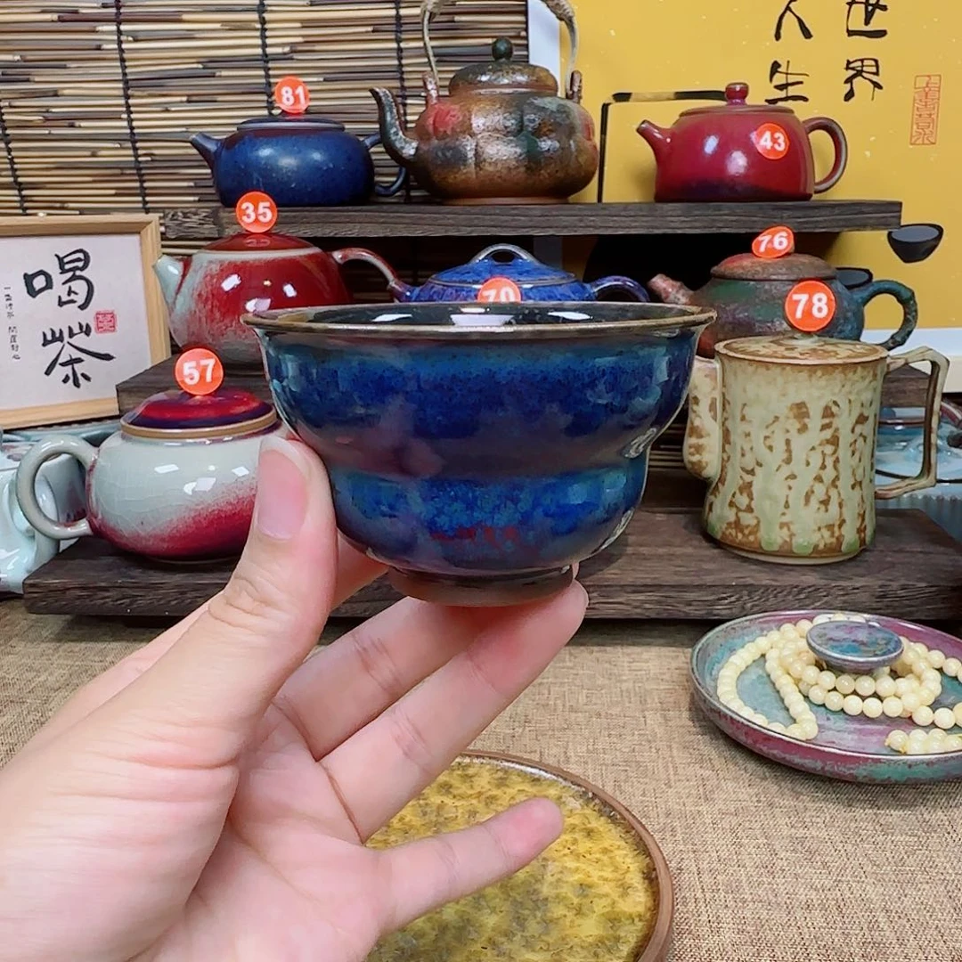 垕瓷甄选福禄杯手工