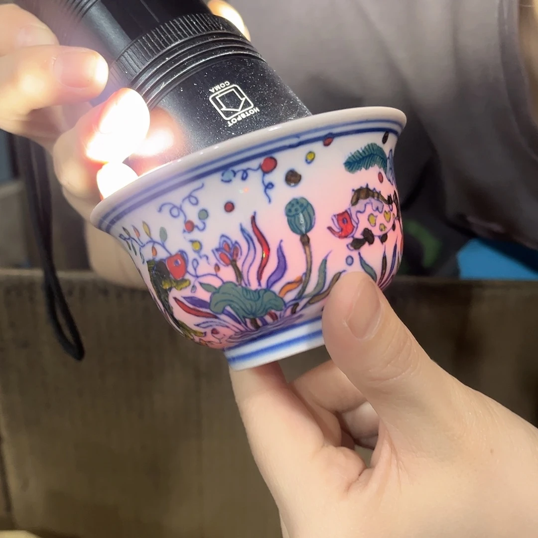 摆件/////景德镇陶瓷器。杯。