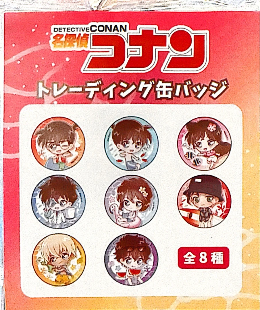 柯南海洋泳装夏日吧唧