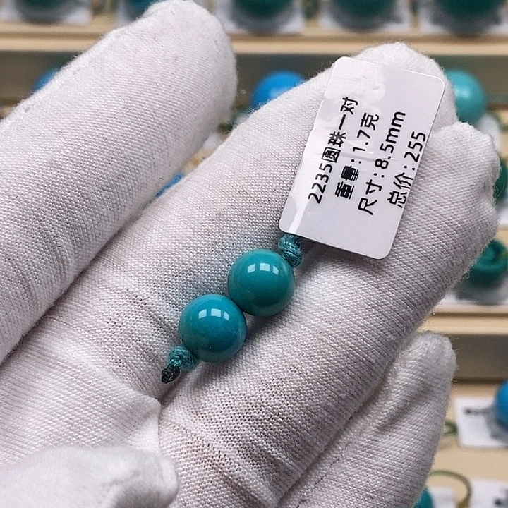 绿松石未镶嵌颈饰