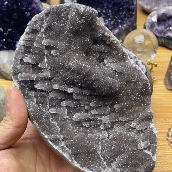 紫晶水晶软糖未镶嵌