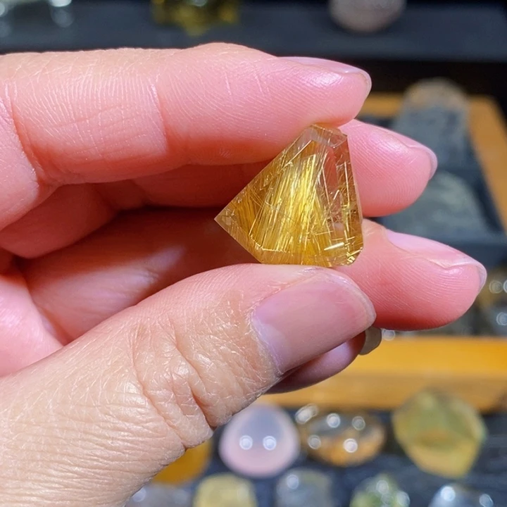 发晶颈饰未镶嵌A****?吊坠