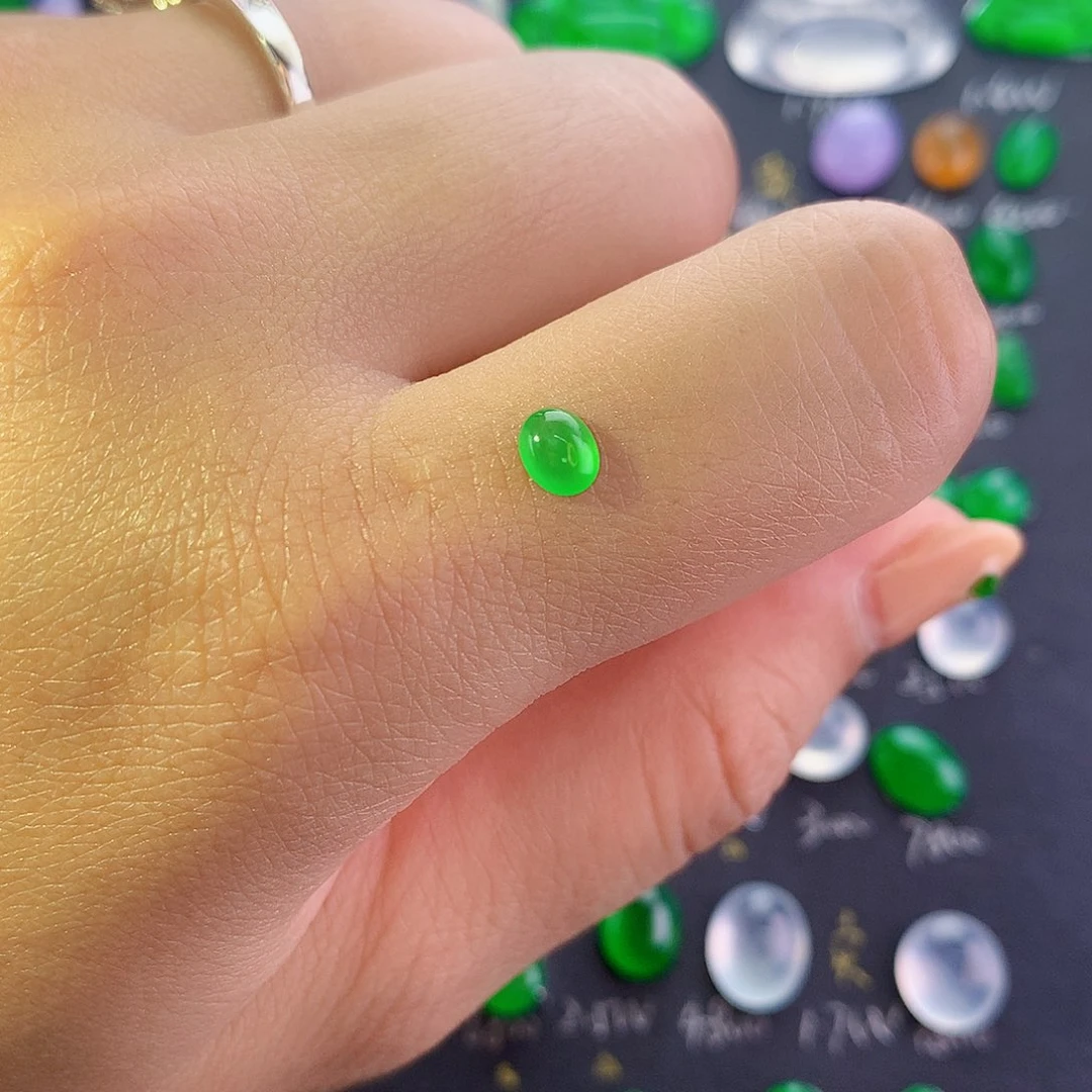 翡翠未镶嵌颈饰纯天然翡翠a货