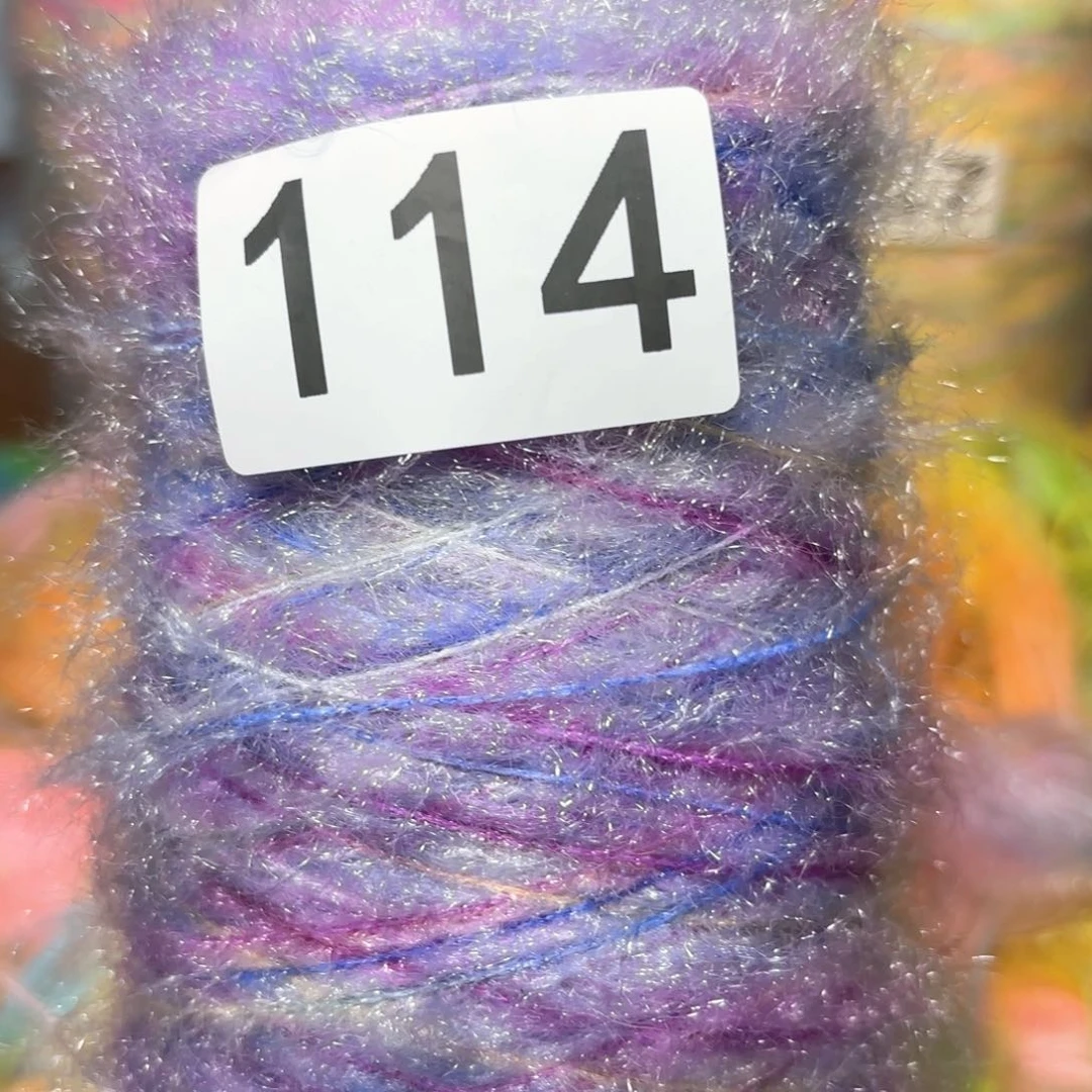 织绣114号姹紫嫣红一桶真丝猫毛