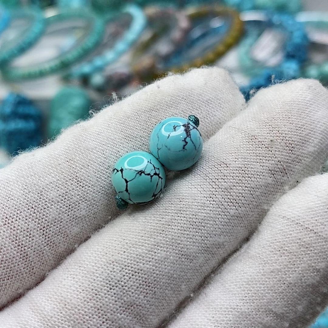 绿松石珠宝奇石未镶嵌