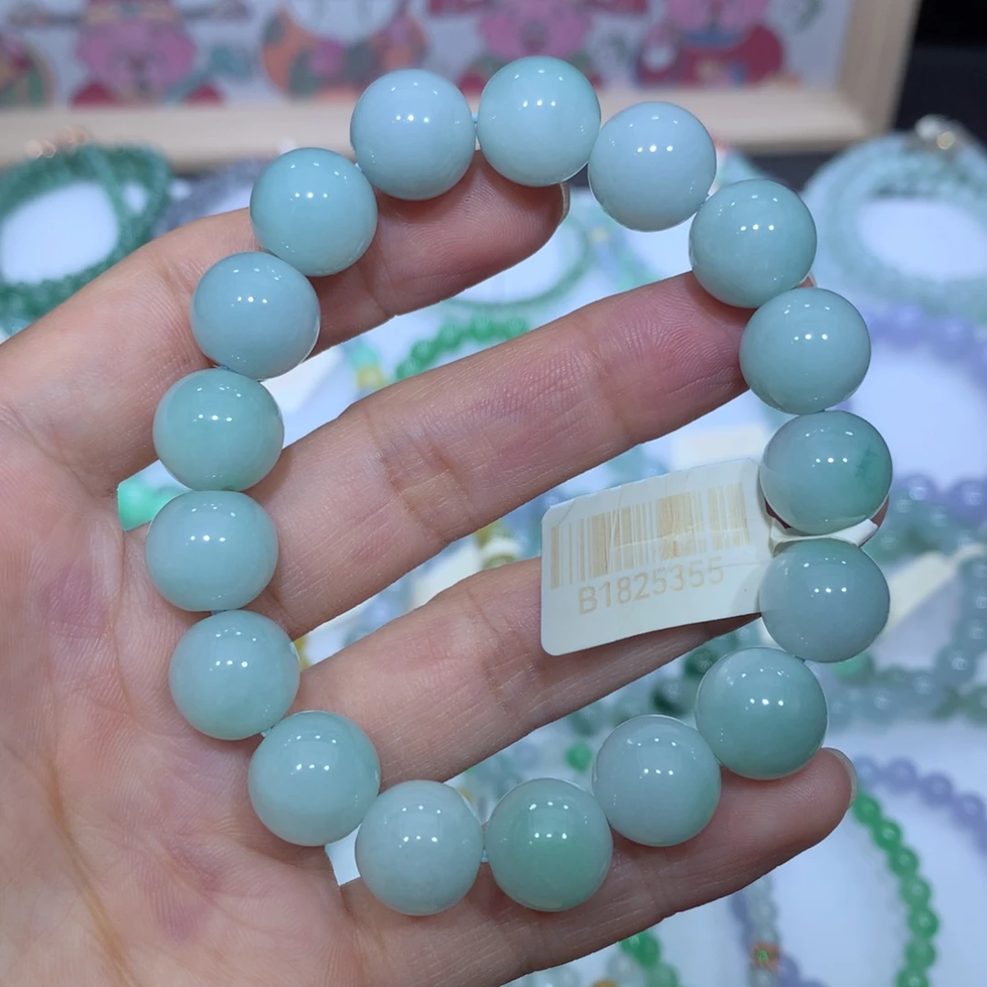 翡翠未镶嵌手链天然