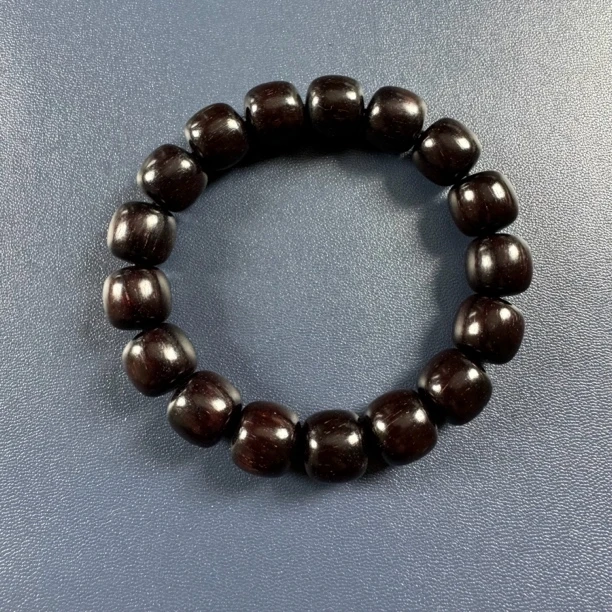 印度小叶紫檀1.2老型单圈手串