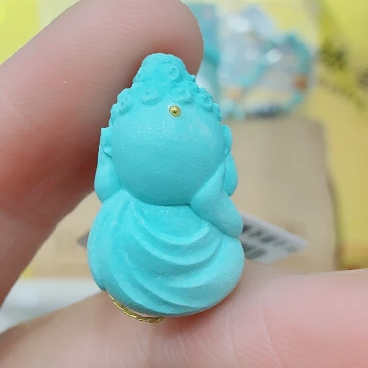 紫***诺绿松石未镶嵌珠宝奇石