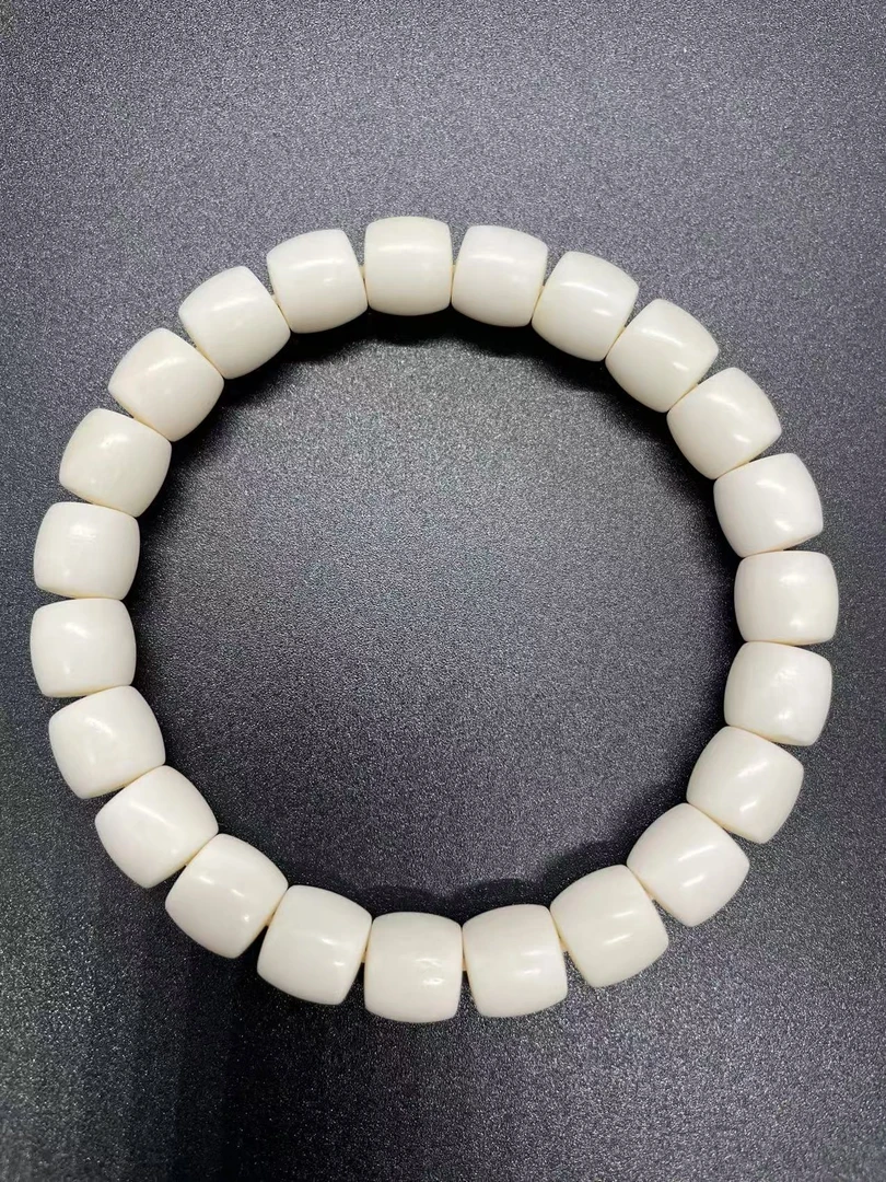 9*8直切鹿角手串 养殖鹿角 精品时尚百搭款 高密高度 素圈