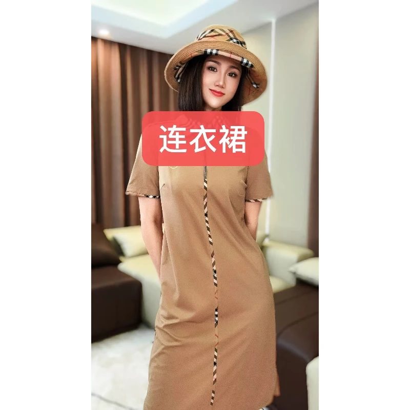 2025最新气质休闲款连衣裙-971